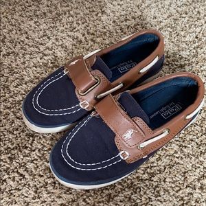 Boys Polo Canvas and Leather Shoes